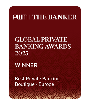 PWM The Banker Global Private Banking Awards 2025 - Best Private Banking Boutique - Europe